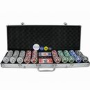 poker chip set,tin box set