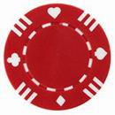 Poker chip, 12 stripes