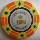 clay poker chip, sticker poker chip