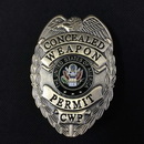 ANTI BRONZE metal badge